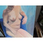 Голяма картина масло на платно Испания - 3748